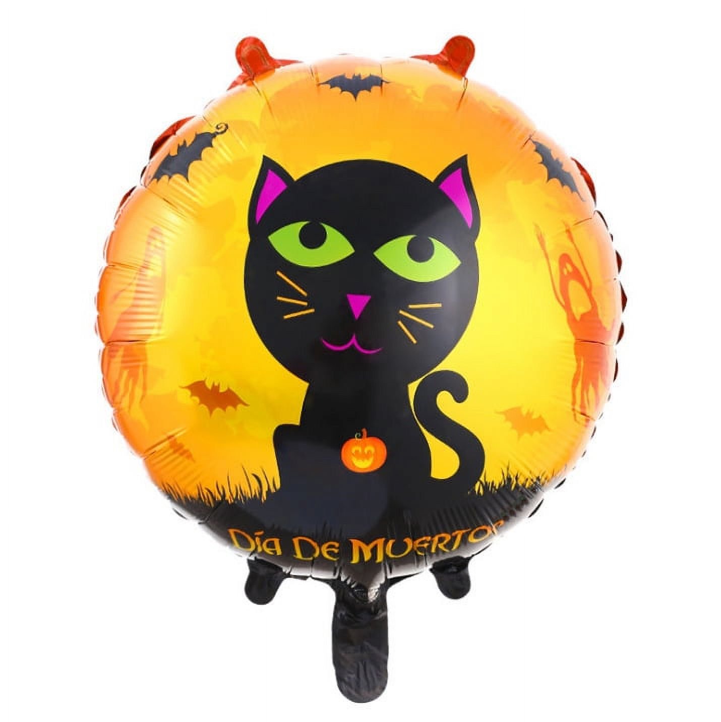 Colorful Skull Skeleton Star Halloween Foil Balloon Spooky Party Balloons and Decorations - Image 3