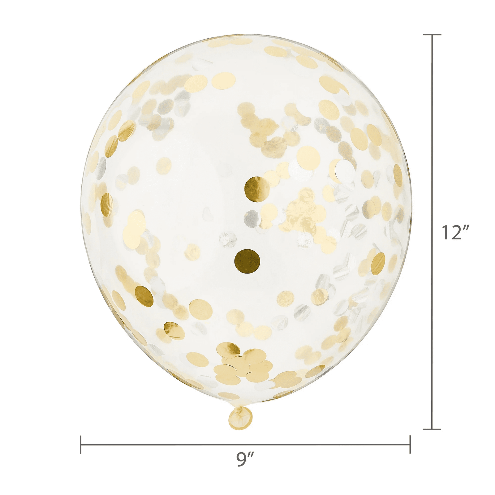 Pink Foil Mylar Balloons Set, Party Latex Confetti - Image 3