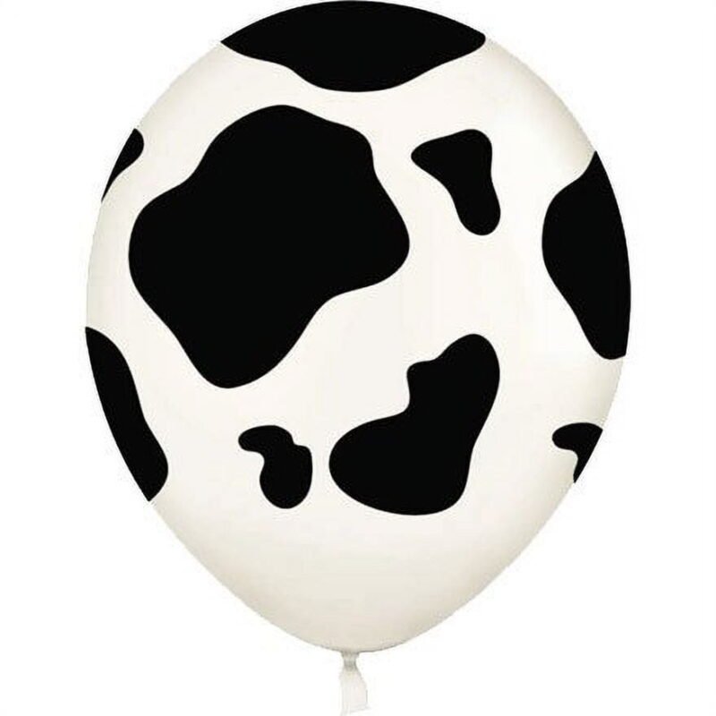 10pcs Cow Latex Balloon Farm Animal Caw Latex Balloon