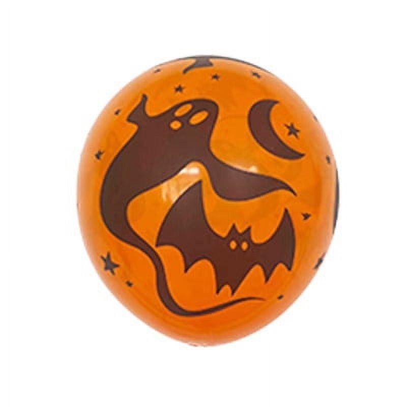 10pcs Halloween Latex Balloon 12" Spooky Decoration Balloon Halloween Party Balloon