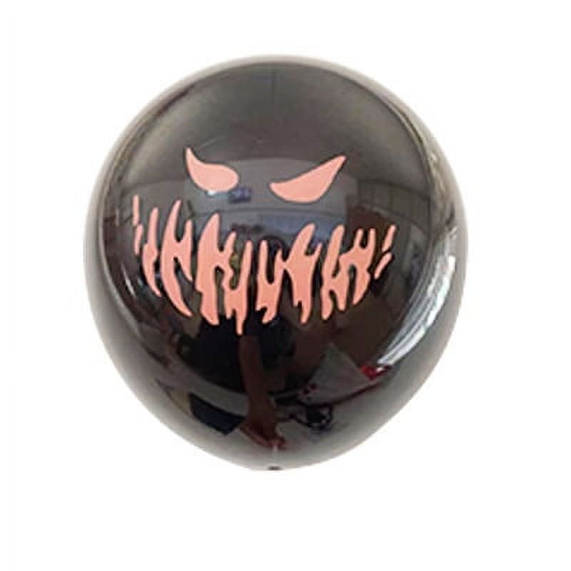 10pcs Halloween Latex Balloon 12" Spooky Decoration Balloon Halloween Party Balloon