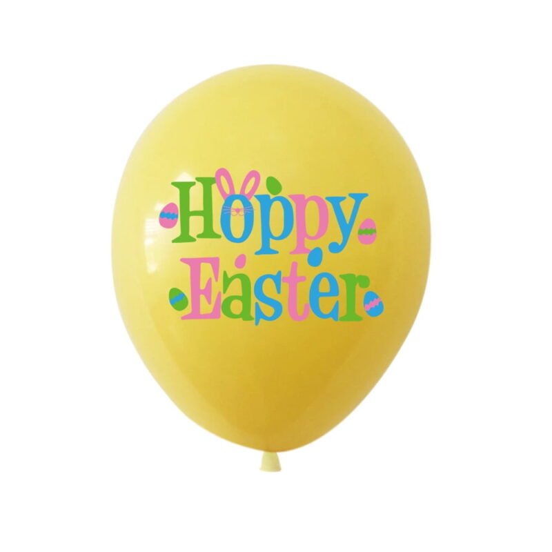 10pcs Happy Easter 12" Latex Balloon for Festive Spring Celebrations