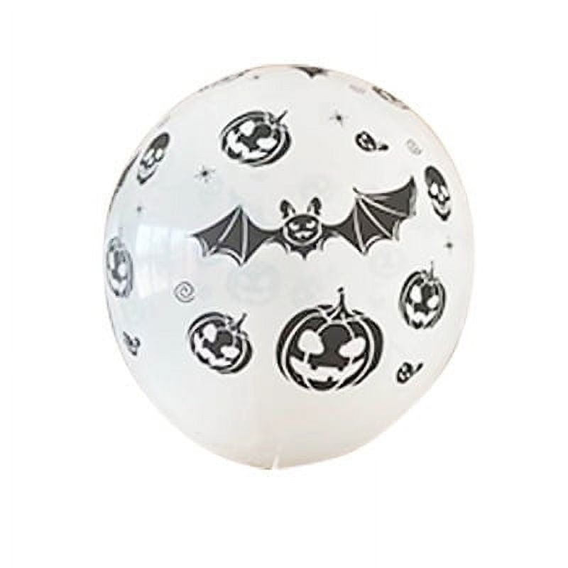 10pcs Spooky Halloween 12" Latex Balloon