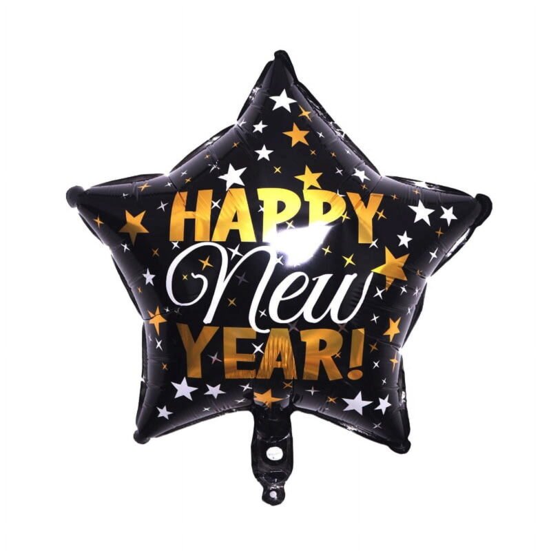 18" Star Shape New Year Balloon Star Shape Balloon
