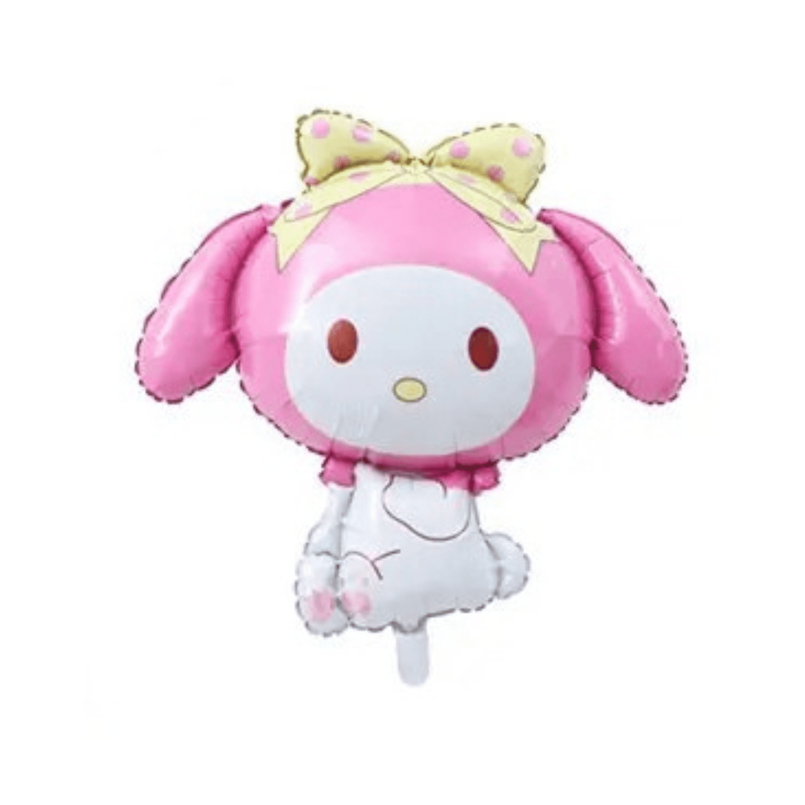 My Melody 9th Birthday Party Balloons Pink Foil 4pc balloons - Image 3