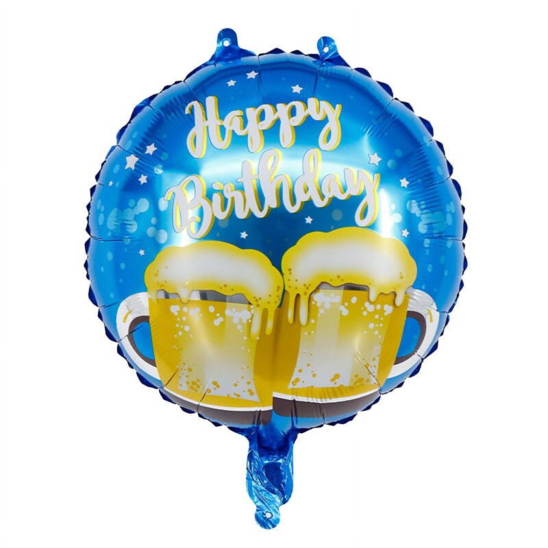 Happy Birthday Cheers Mylar Balloon 18 Inch
