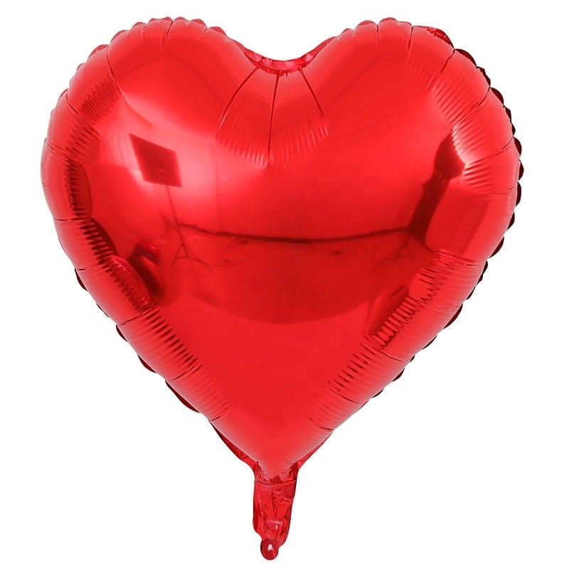 Ladybug Foil Balloon Party Set Red Heart Balloons Kids - Image 3