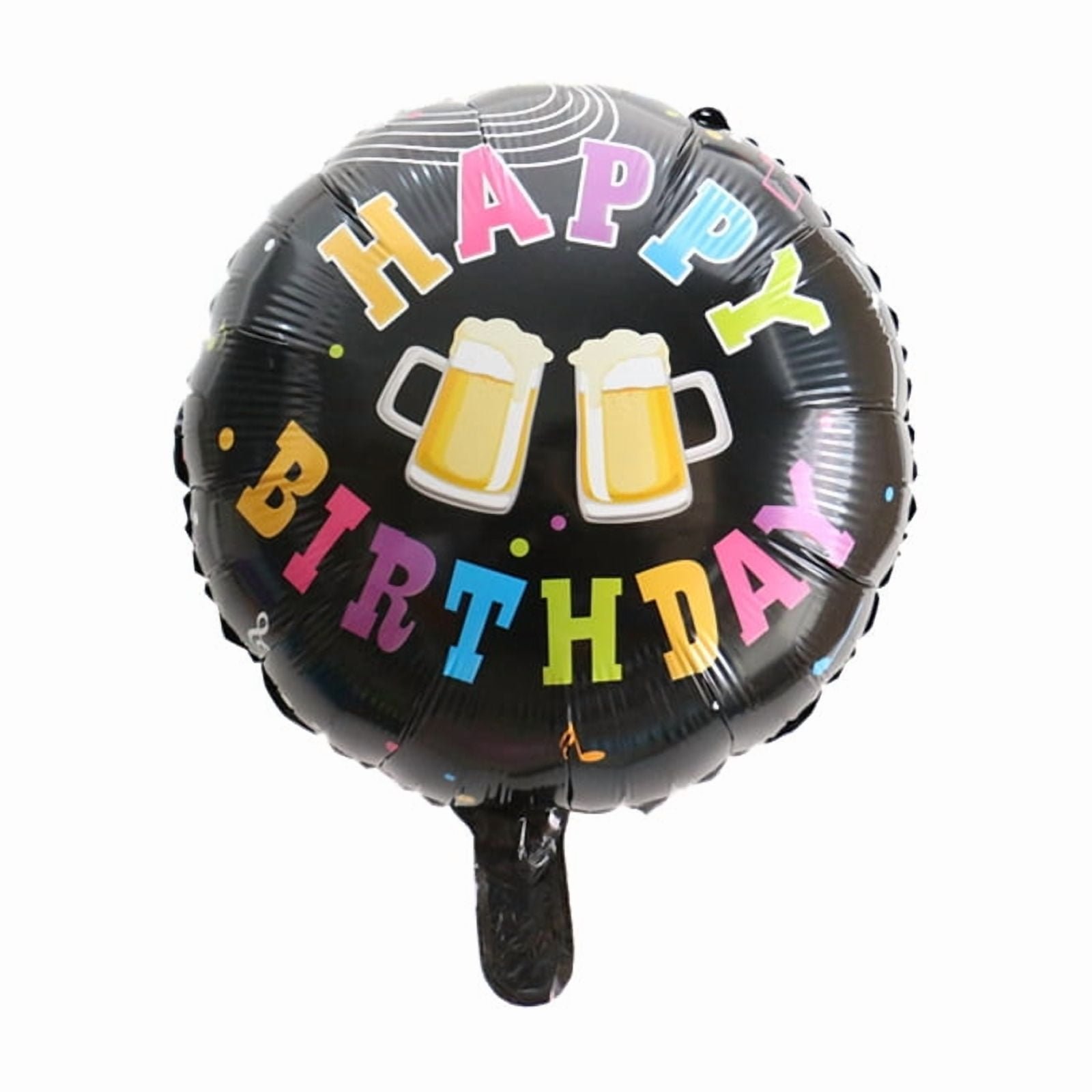 Happy Birthday Beer Balloon Set Cheers and Birthday Foil Balloons for Party Decorations - Image 3