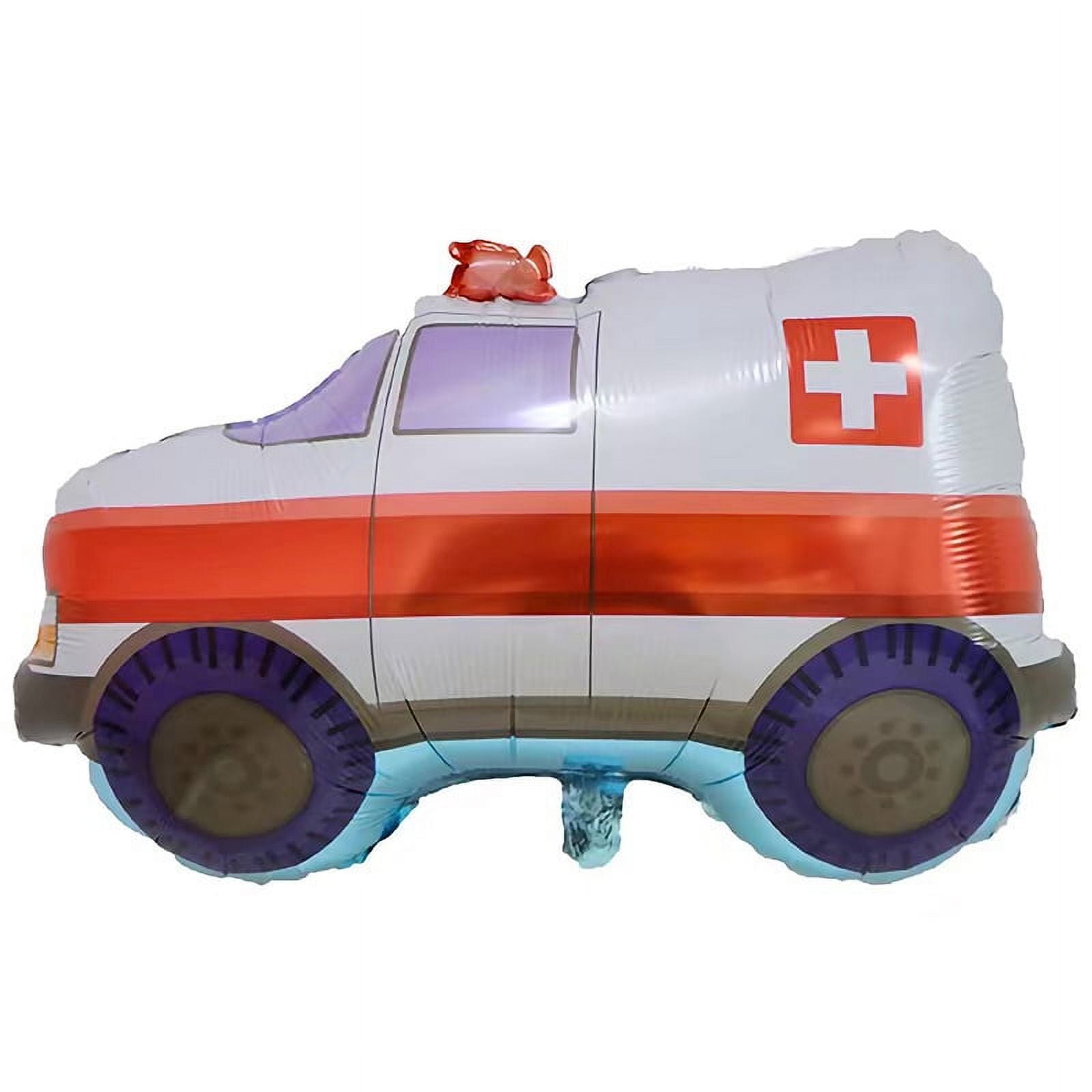 Ambulance Balloon Emergency Response Ambulance Balloon for Party Decorations - Image 3