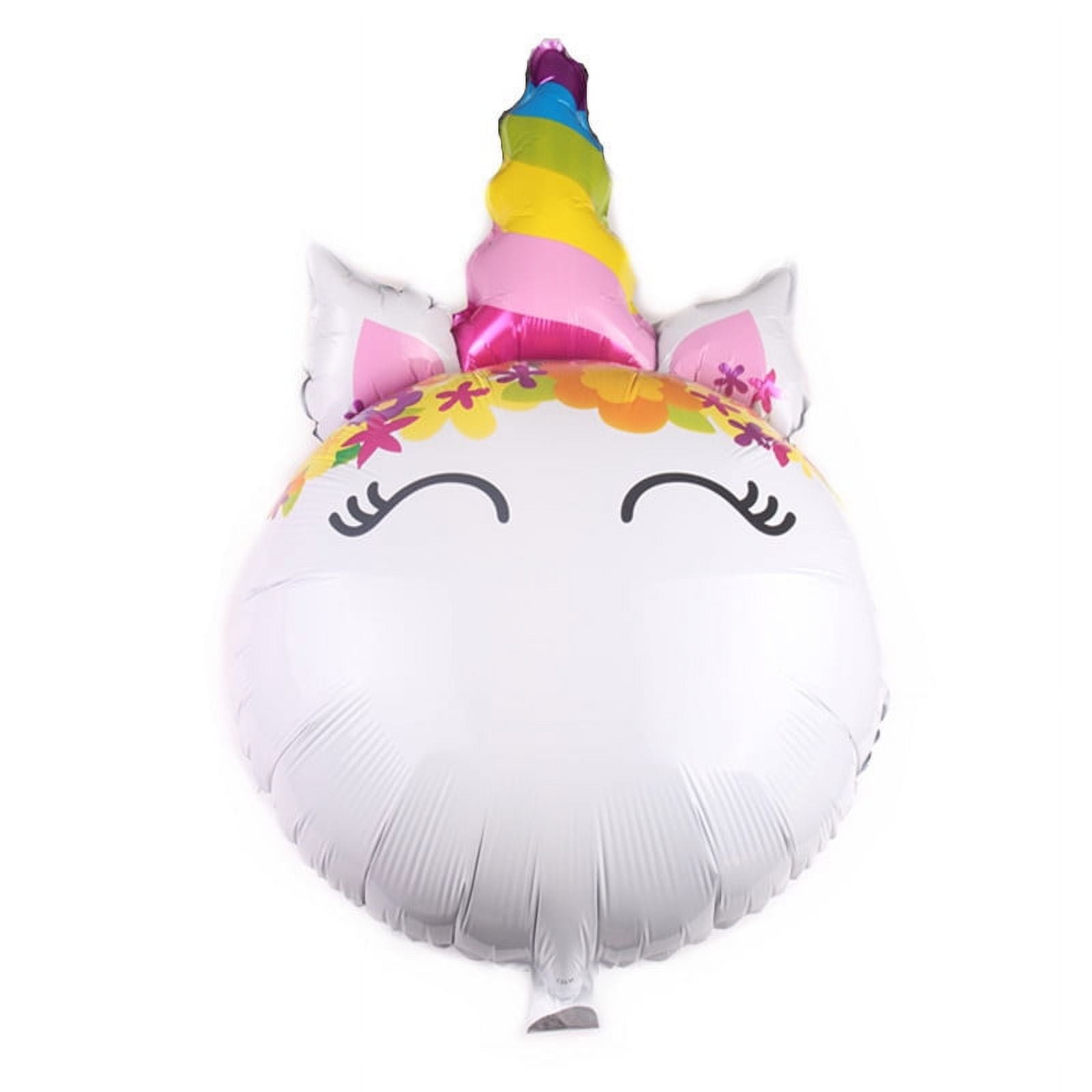 Unicorn Character 18" Foil Balloon for Magical Celebrations Mylar Balloon Decor - Image 2