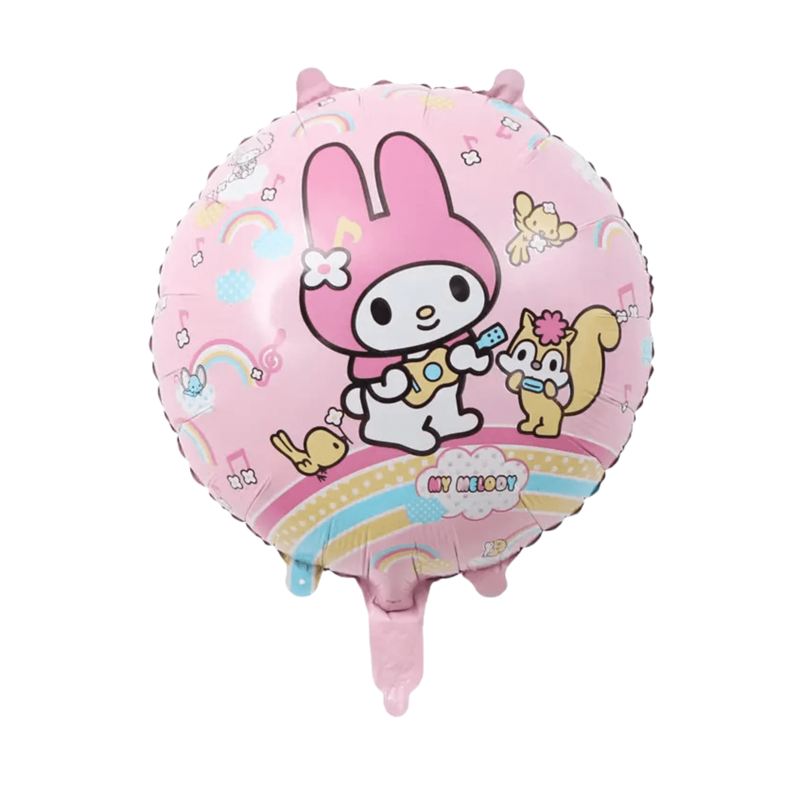 My Melody 9th Birthday Party Balloons Pink Foil 4pc balloons - Image 2