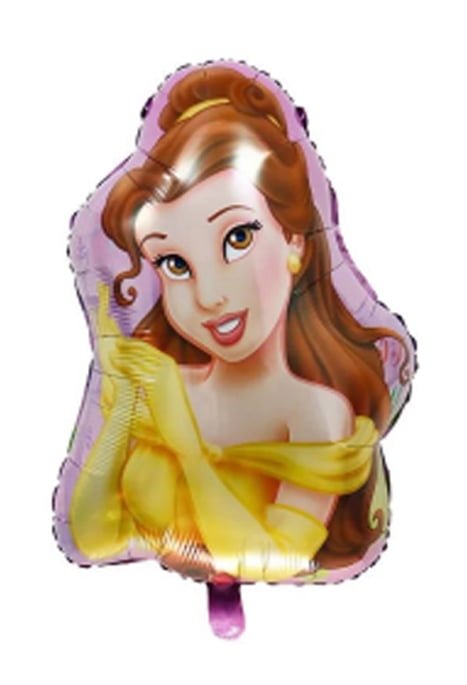 Disney Princess 2nd Birthday Foil Balloon Bouquet Belle Pink - Image 3