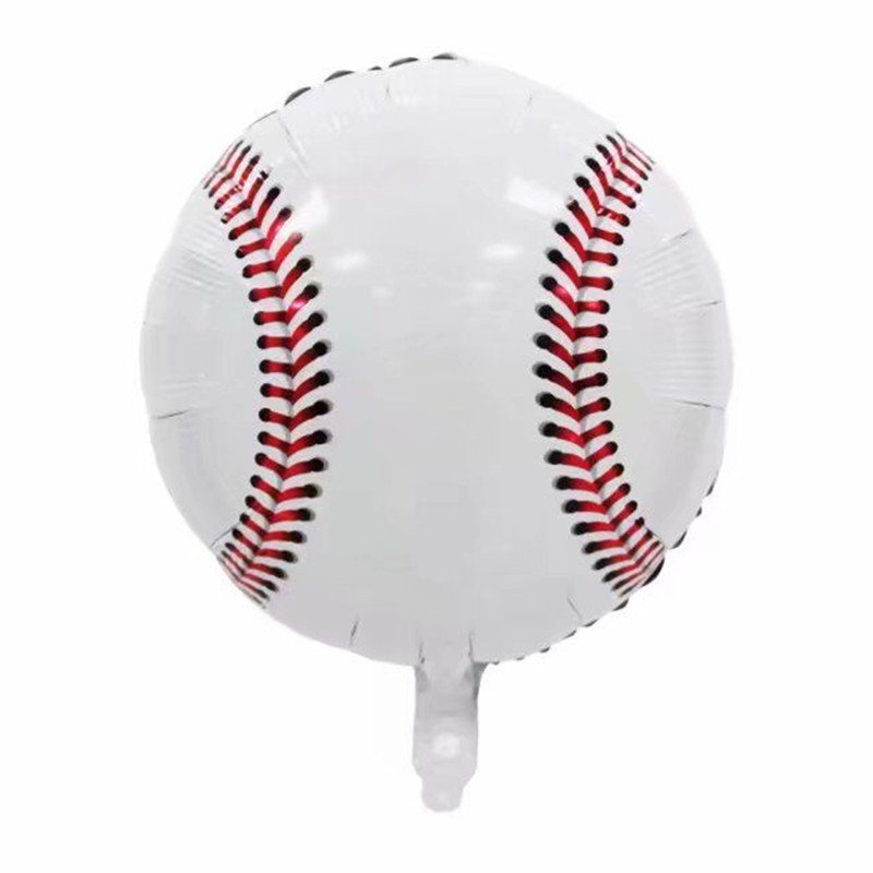 Baseball and Glove Foil Balloon Set for Sports-Themed Birthday Party or Game Day Decorations - Image 2