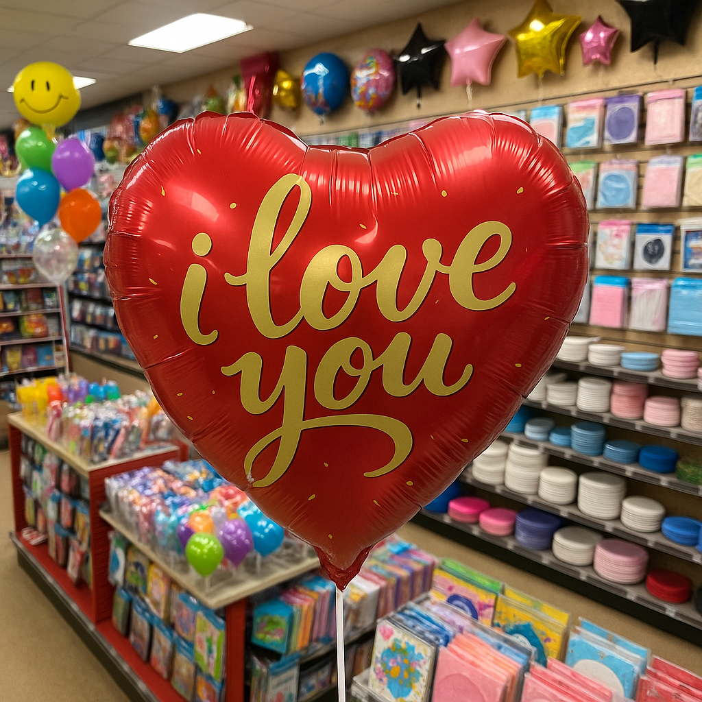 I love you Balloon Valentine's Day Anniversary celebration Romantic occasion - Image 2