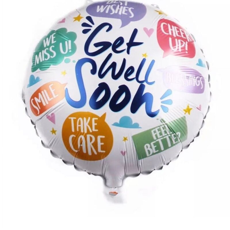 Balloons City Easy To Handle Balloon Mylar Get Well Soon