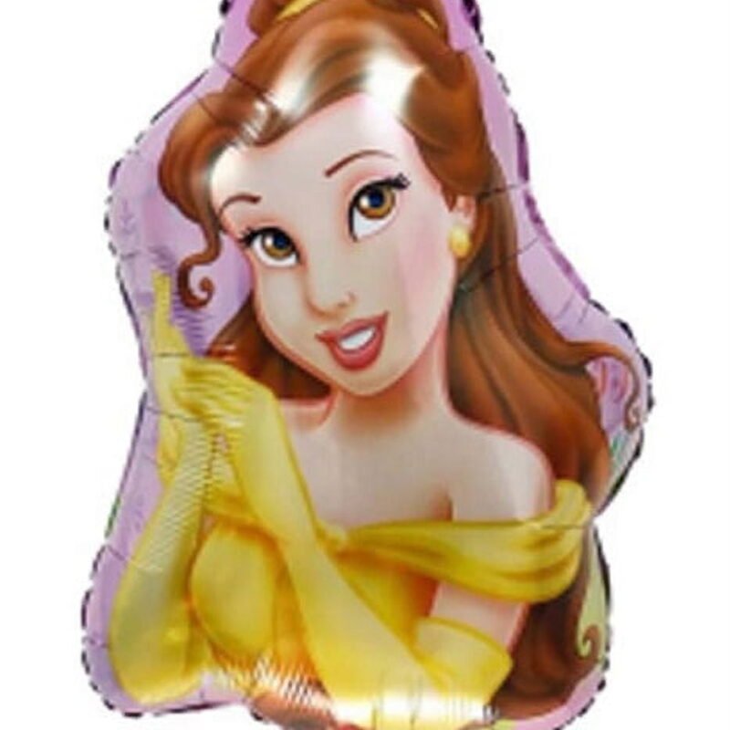 Belle Princess Character Foil Balloon Kids Birthday Balloons and Princesses Themed Balloon