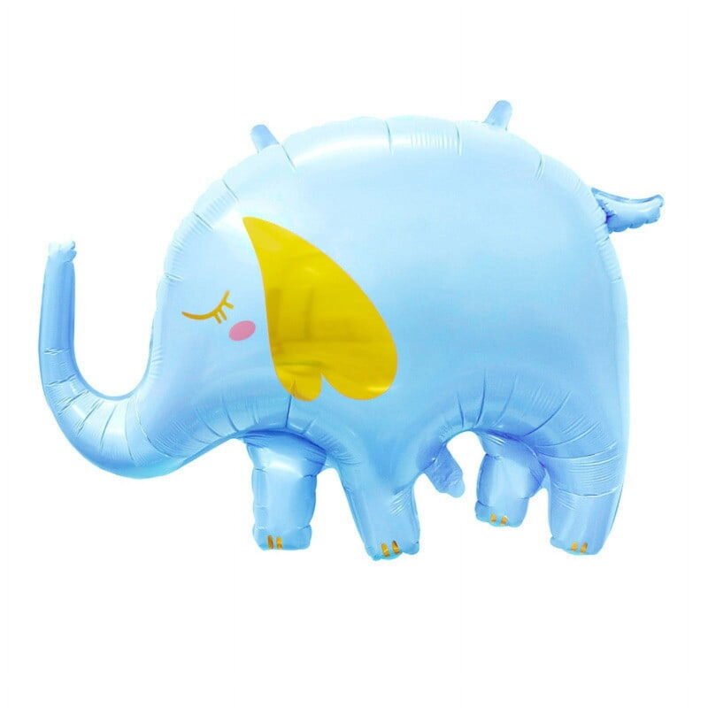 Blue Baby Elephant Foil Balloon Baby Shower Balloon