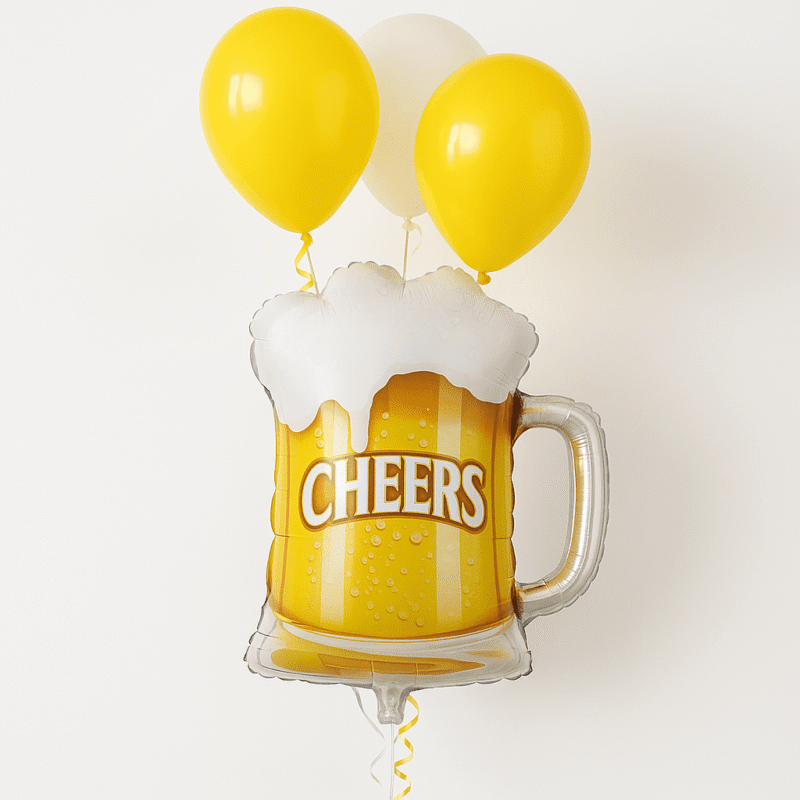 Cheers Balloon Large Cheers Mylar Balloon Celebration Decoration