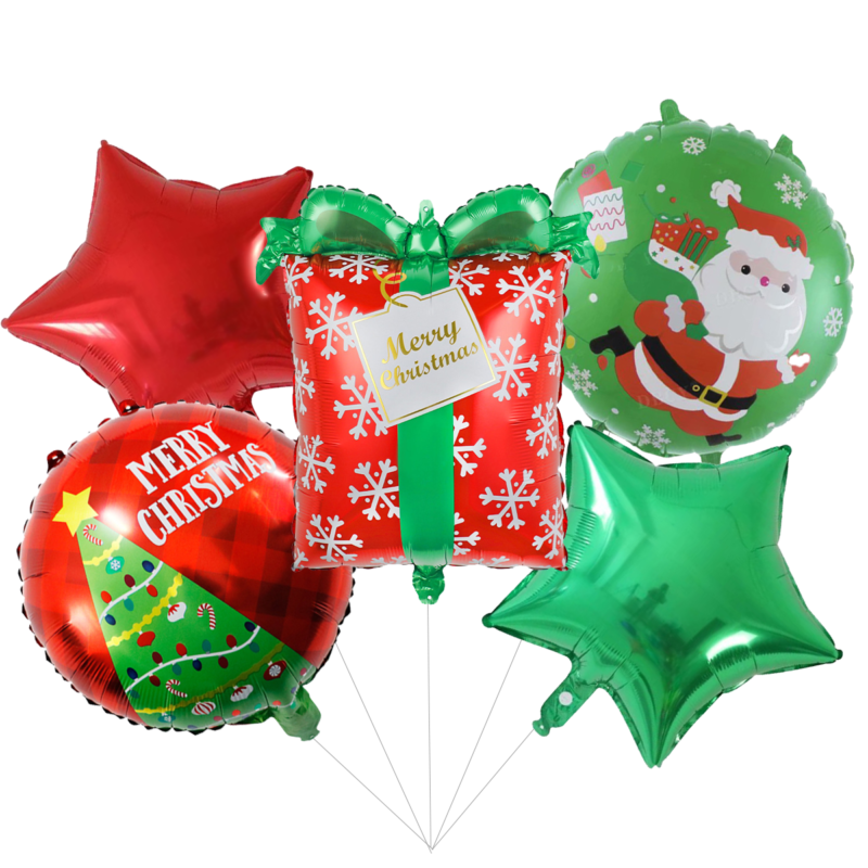 Christmas Balloons Bouquet #2
