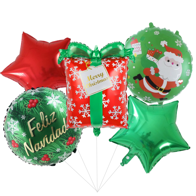 Christmas Balloons Bouquet #3
