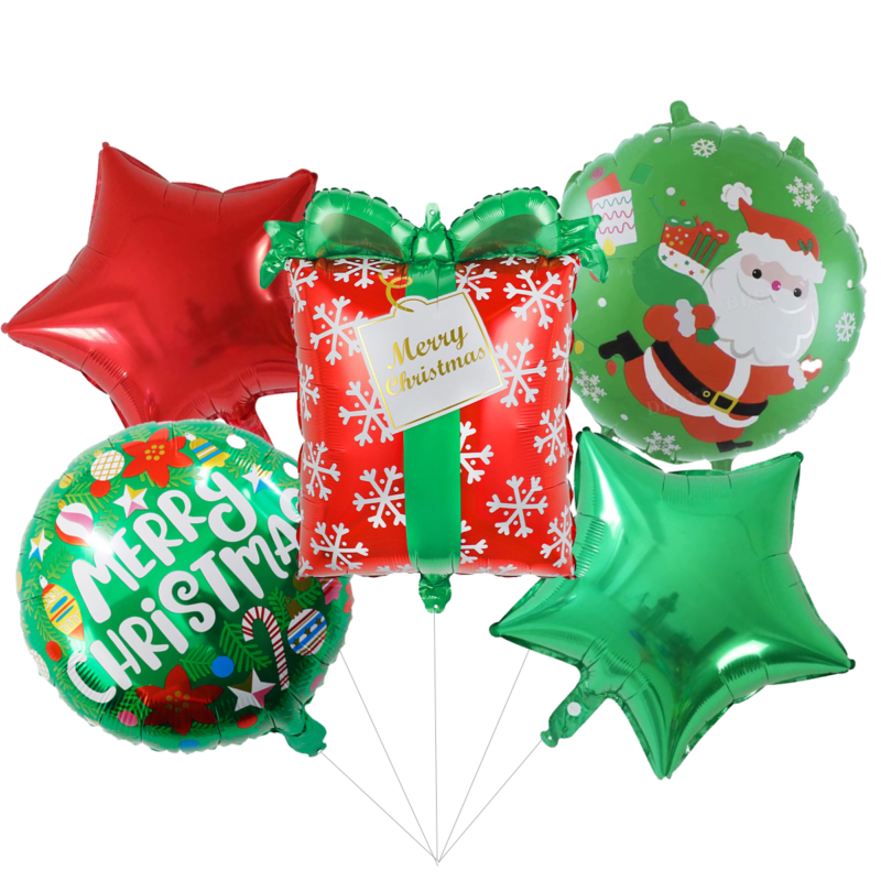 Christmas Balloons Bouquet #4