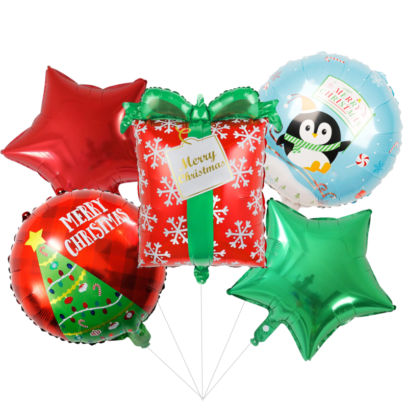 Christmas Balloons Bouquet #6
