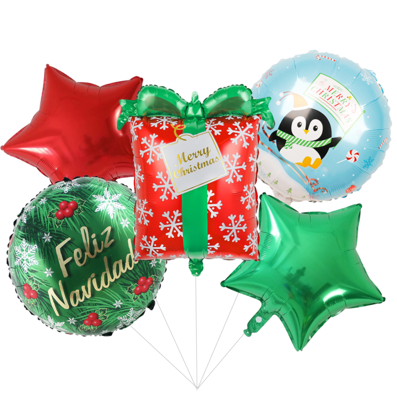 Christmas Balloons Bouquet #7