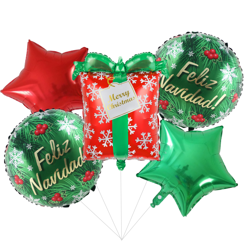 Christmas Balloons Bouquet #9