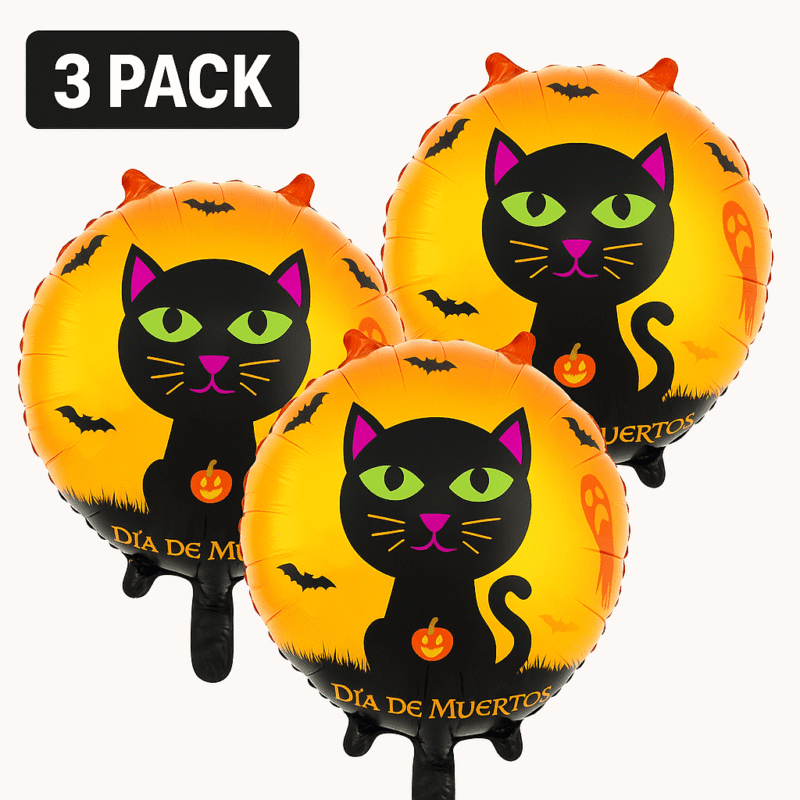 Colorful Skull Skeleton Star Halloween Foil Balloon Spooky Party Balloons and Decorations