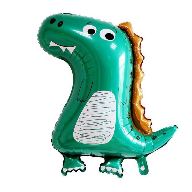 Dinosaur Balloon Foil Mylar Prehistoric Celebration Balloon