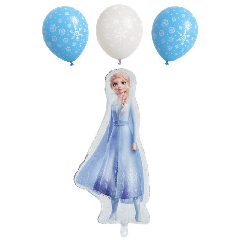Elsa Character Foil Balloon for Frozen-Themed Celebrations