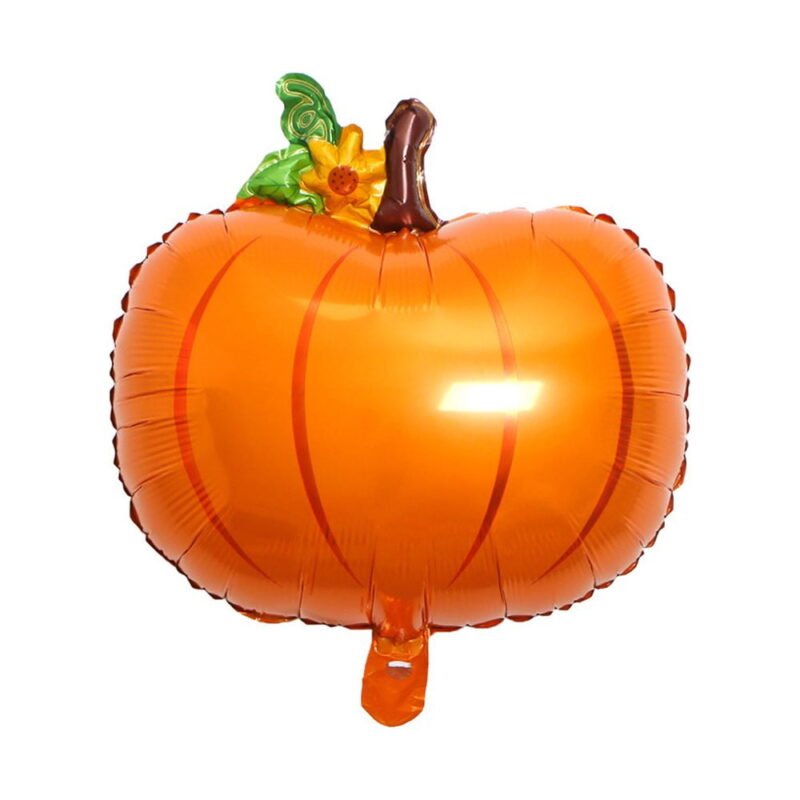 Fall Theme Balloon Pumpkin Foil Mylar Festive Celebration Balloon