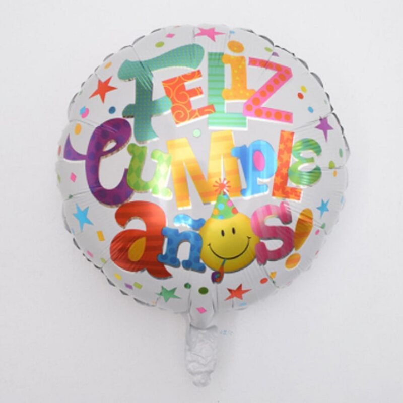 Feliz Cumpleaños Mylar Balloon Happy Birthday Foil Balloon
