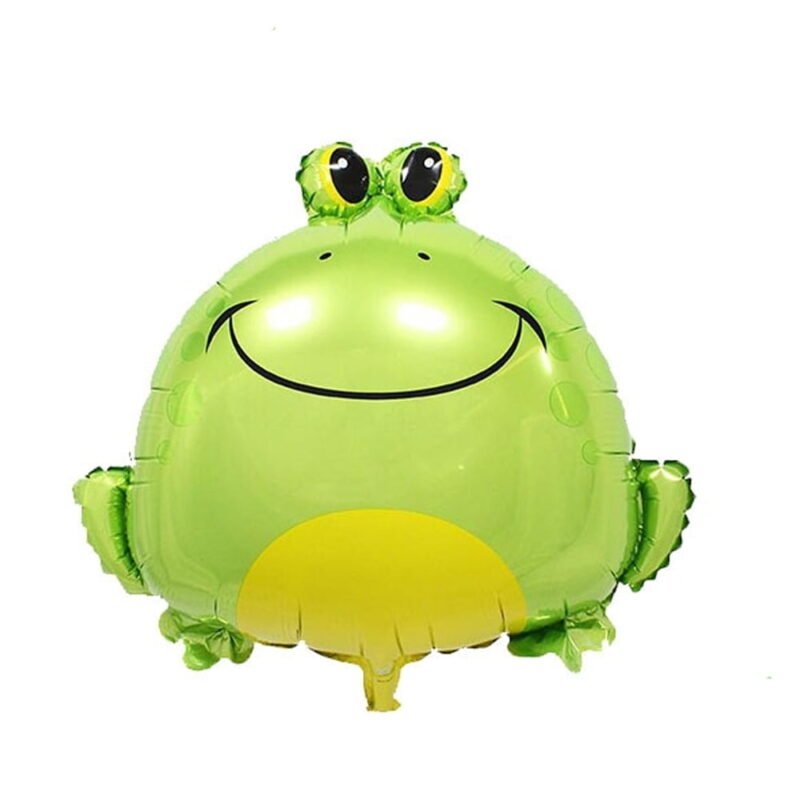 Frog Shape Balloon Foil Mylar Cute Celebration Balloon