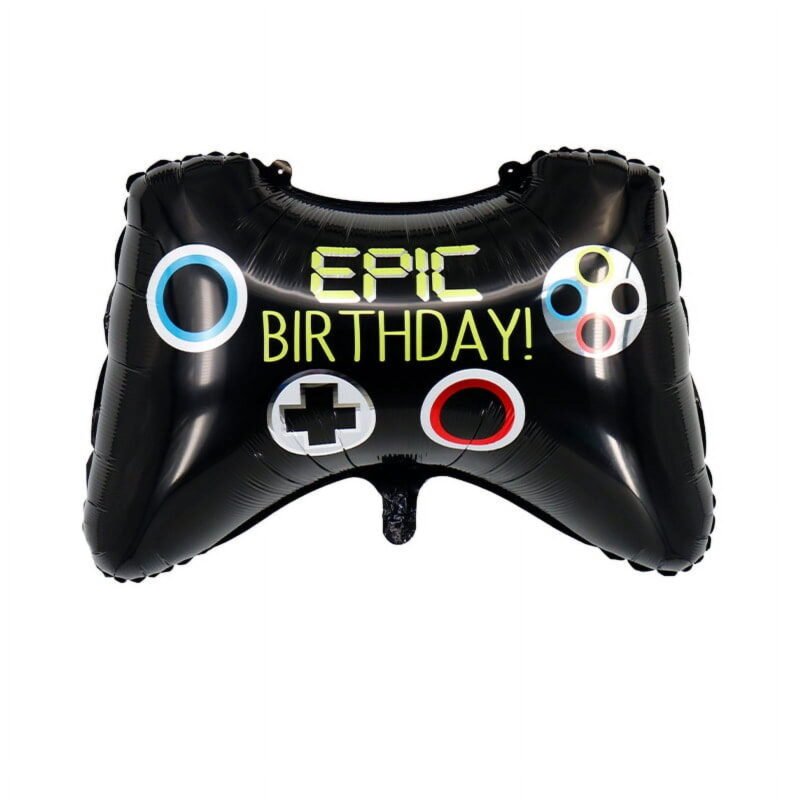 Gaming Controller Shape Balloon Video Game Esports Mylar Foil Balloon