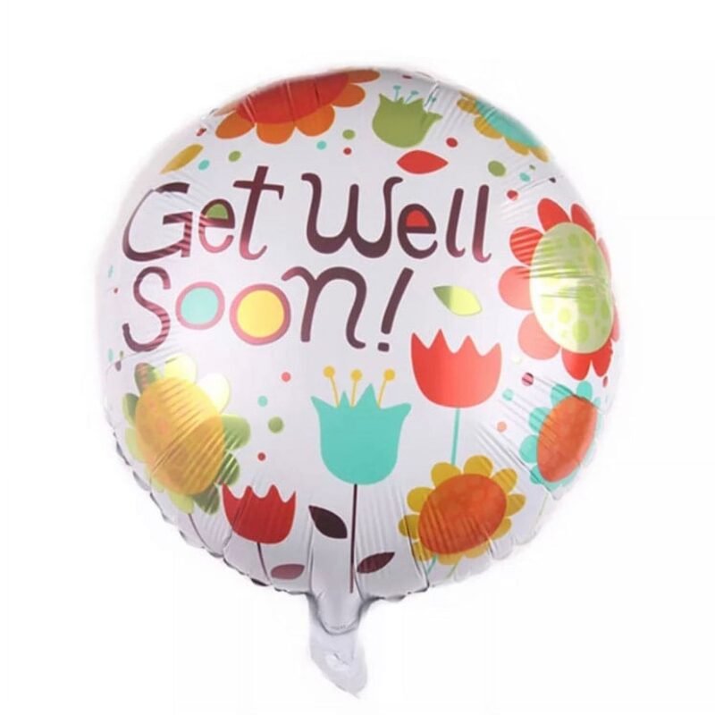 Get Well Soon Mylar Balloon Feel Better Foil Balloon