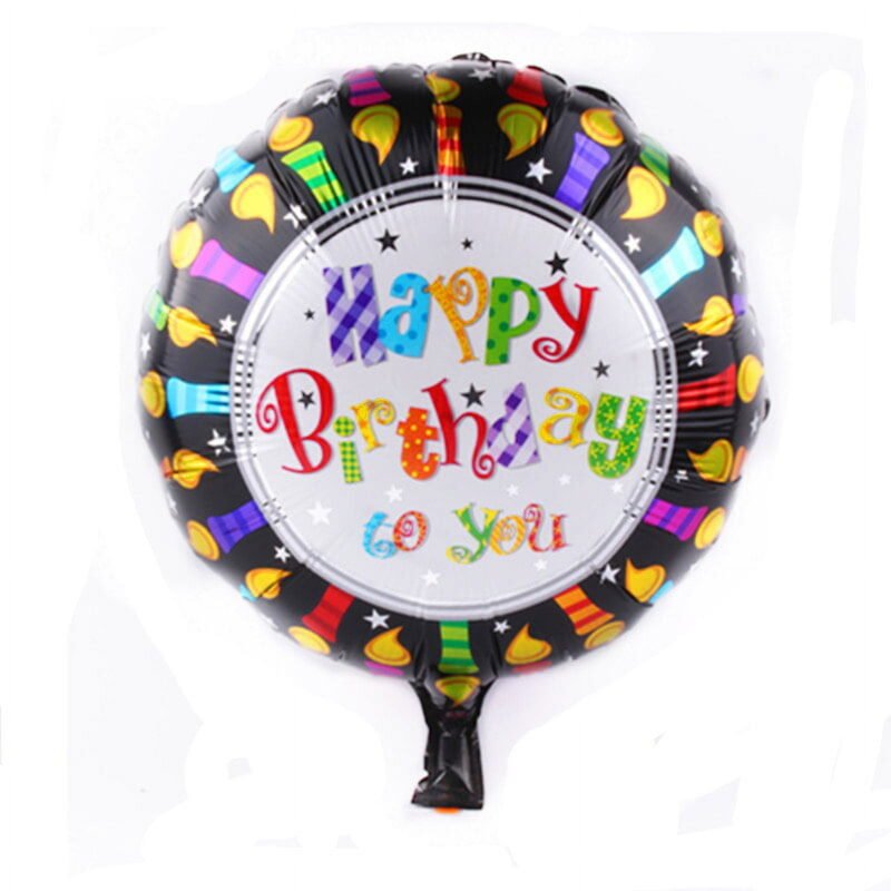 Happy Birthday Balloon Birthday Decoration Mylar Foil Balloon