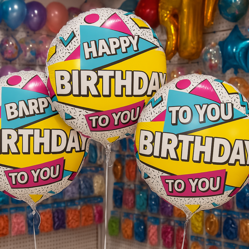 Happy Birthday Balloon Birthday Decoration Mylar Foil Balloon
