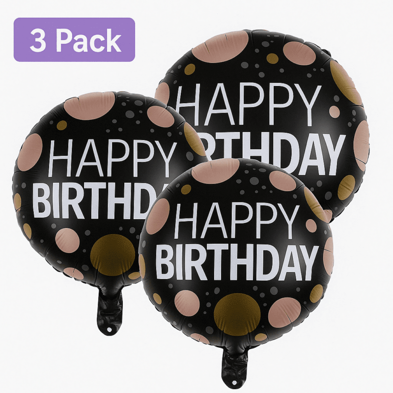 Happy Birthday Balloon Mylar foil balloons Party decorations