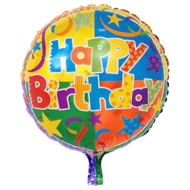 Happy Birthday Balloon Mylar foil balloons Party decorations