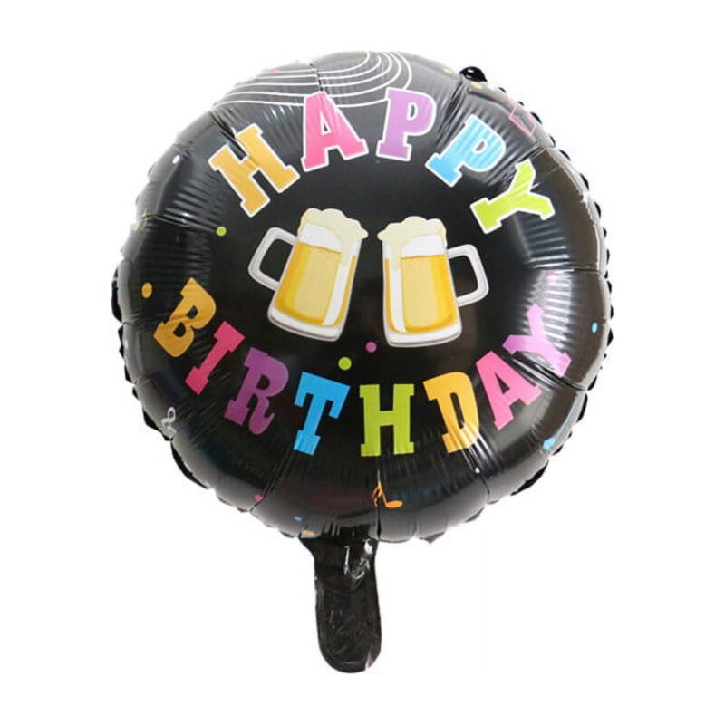 Happy Birthday Cheers Balloon Party Celebration Mylar Balloon