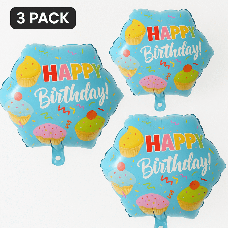 Happy Birthday Foil Balloon Balloons for Birthday Party 18in Balloons