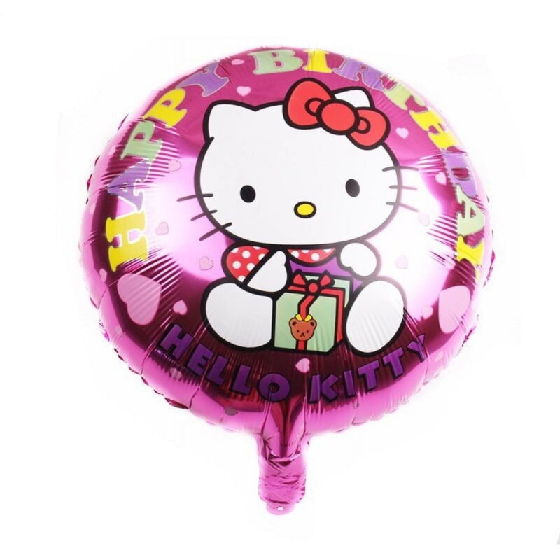 Hello Kitty 18" Foil Mylar Balloon - Perfect for Kids Birthday Parties and Hello Kitty Themed Events