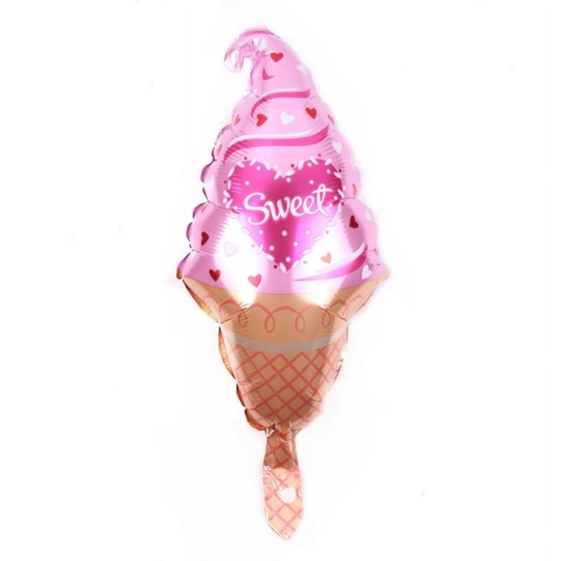 Ice Cream Cone Foil Balloon for Sweet Celebrations