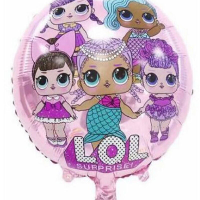 LOL Surprise Dolls 18" Foil Balloon - Ideal for Kids Birthday Parties and LOL Themed Celebrations