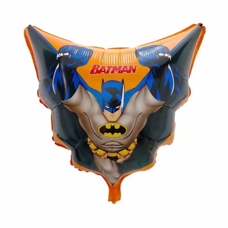 Large Superhero Shape Foil Mylar Balloon - Perfect for Superhero Themed Parties and Birthdays