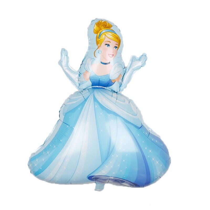 Large Character Foil Balloon Princess Party Balloons and Fairy Tale Decorations