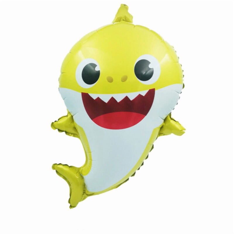 Large Shark Balloon - Perfect for Kids Birthday Parties and Shark Themed Events