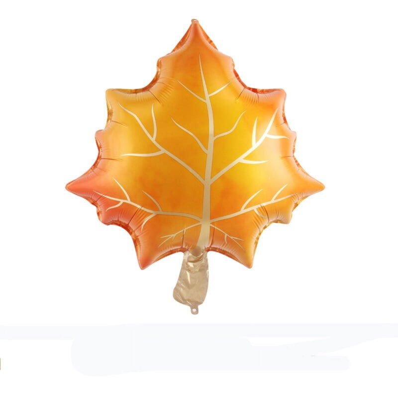 Leaf Shape Fall Balloon Fall Theme Balloon Season Balloon