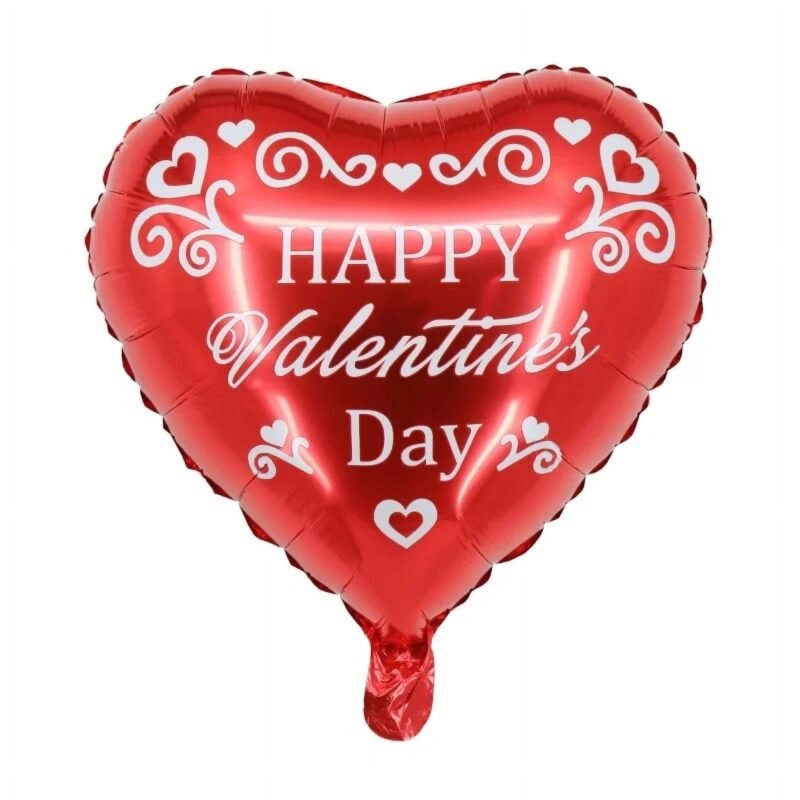 Love Balloon Happy valenintne's day red heart shape 18"